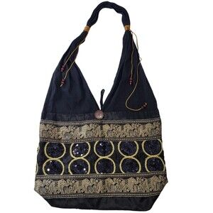 Women's Lightweight Embellished Hobo Bag / Purse Approx. 10 x 25